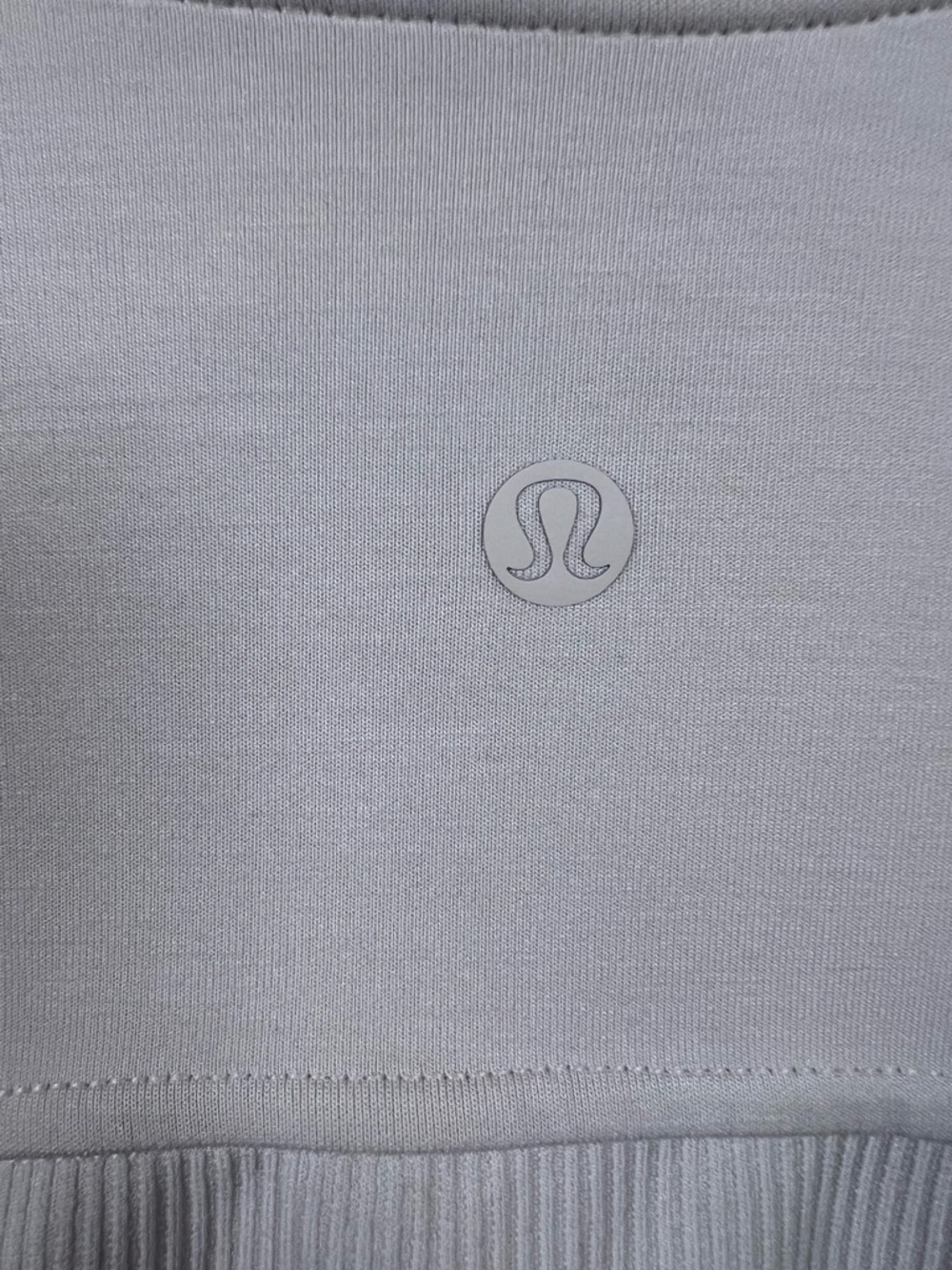 Lululemon Brushed Softstreme Ribbed Half Zip Pullover, size 4 - Picture 5 of 8